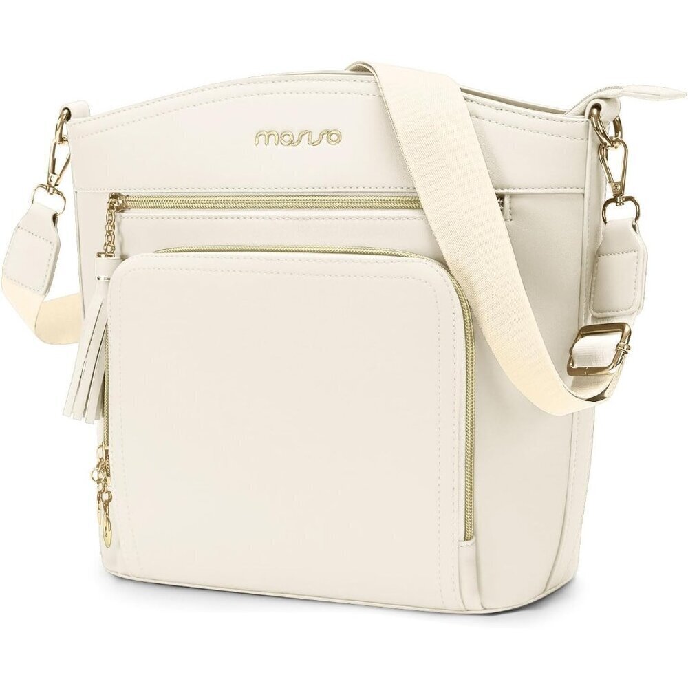 Crossbody Bag Purses for Women PU Leather Multi Pockets Shoulder Bag Value